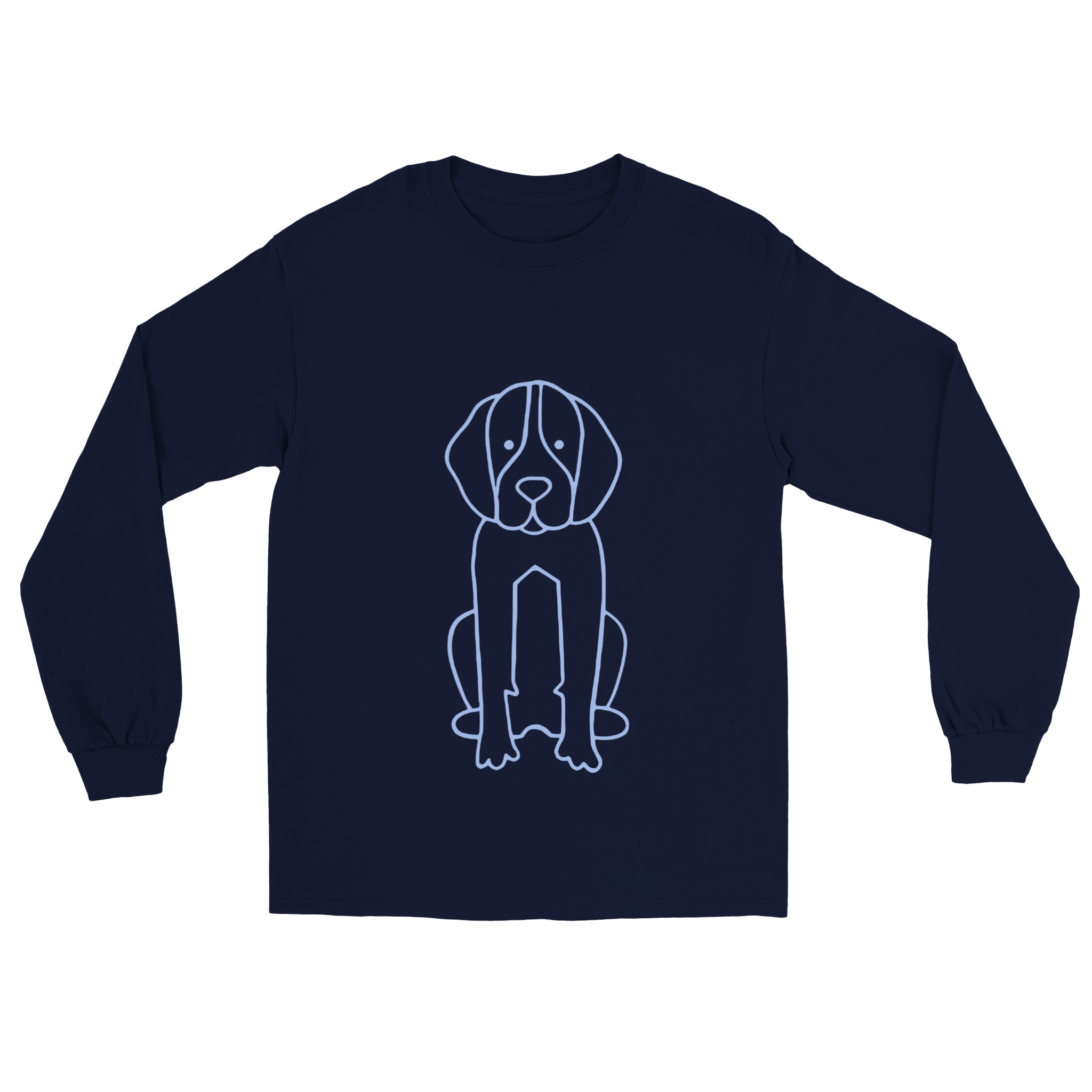 Classic Unisex Longsleeve T-shirt - Dog design