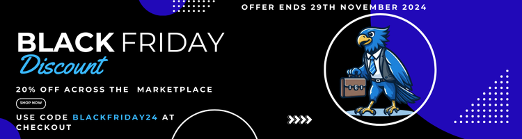 BLACKFRIDAY24 at checkout for 20% discount across the Hawk and Peddle marketplace.