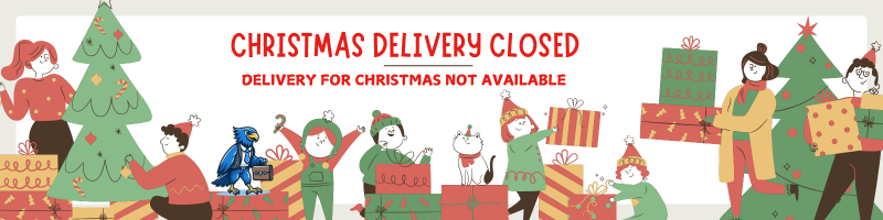 Christmas order delivery is now closed. We cannot guarantee a christmas delivery.