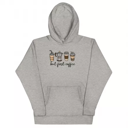 First Coffee Unisex Hoodie First Coffee Unisex Hoodie