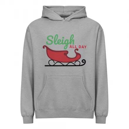 Sleigh All Day box hoodie