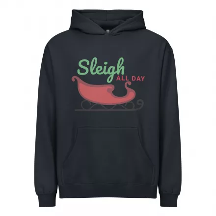 Sleigh All Day box hoodie