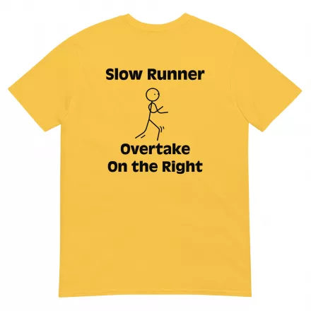 Slow Runner Short-Sleeve Unisex T-Shirt