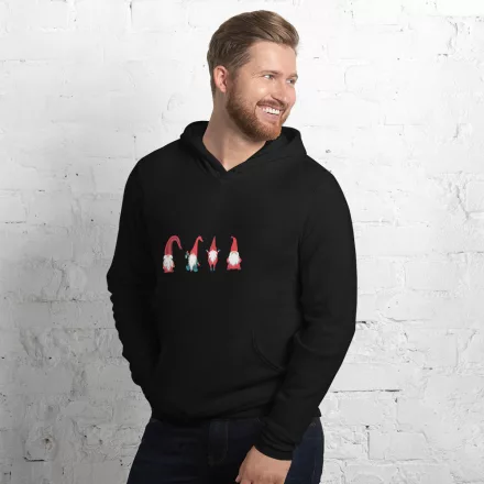 Santa gnome Unisex hoodie