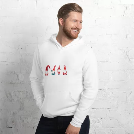 Santa gnome Unisex hoodie