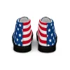 Women’s high top canvas Stars and Stripes shoes