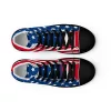 Women’s high top canvas Stars and Stripes shoes