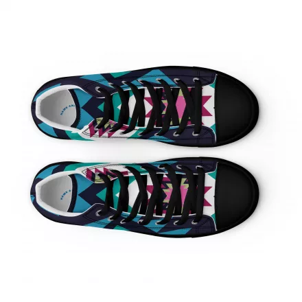 Women’s patterned high top canvas shoes Women’s patterned high top canvas shoes