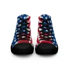 Women’s high top canvas Stars and Stripes shoes