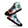 Women’s Floral Canvas High Top Shoes Women’s Floral Canvas High Top Shoes