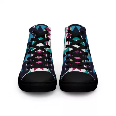 Women’s patterned high top canvas shoes Women’s patterned high top canvas shoes