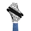 Women’s Heart Monochrome high top canvas shoes