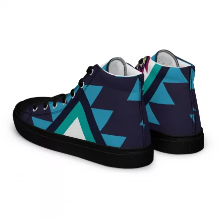 Women’s patterned high top canvas shoes Women’s patterned high top canvas shoes