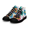 Women’s Floral Canvas High Top Shoes Women’s Floral Canvas High Top Shoes