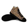 Women’s animal print high top canvas shoes