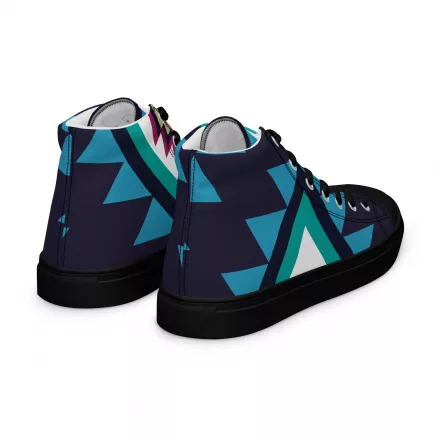 Women’s patterned high top canvas shoes Women’s patterned high top canvas shoes