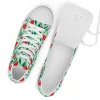 Women’s flower high top canvas shoe
