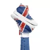 Women’s Union Jack high top canvas shoes