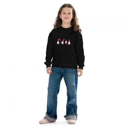 Youth Christmas Gnome crewneck sweatshirt Youth Christmas Gnome crewneck sweatshirt