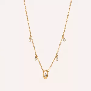 Beauvoir Necklace - Snow