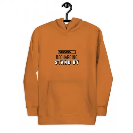 Recharging Stand By Unisex Hoodie