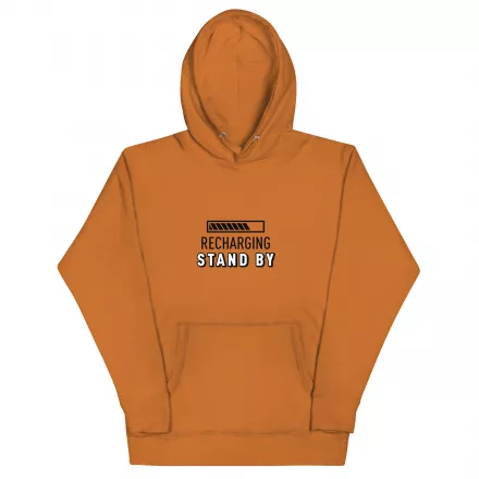 Recharging Stand By Unisex Hoodie