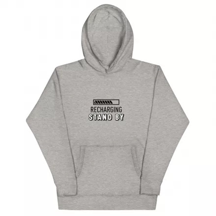 Recharging Stand By Unisex Hoodie