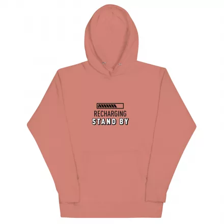 Recharging Stand By Unisex Hoodie