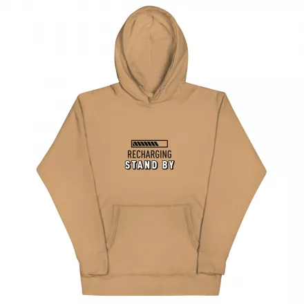 Recharging Stand By Unisex Hoodie