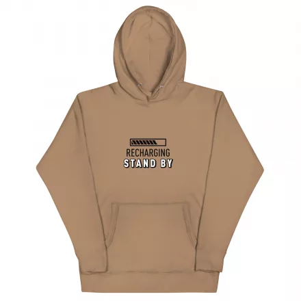 Recharging Stand By Unisex Hoodie