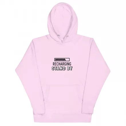 Recharging Stand By Unisex Hoodie