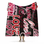 Love All Over Print Sherpa blanket Love All Over Print Sherpa blanket