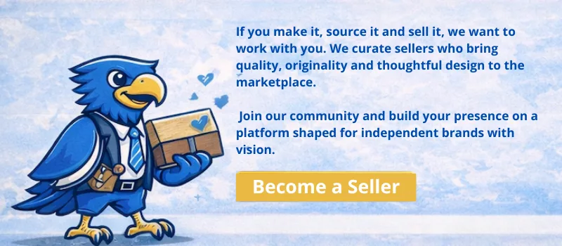 Click this banner to apply to become a seller