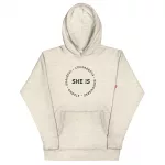 “She Is” Womens Hoodie "She Is" Womens Hoodie