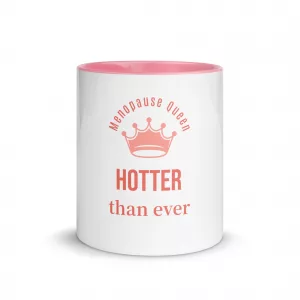 Pink Mug Menopause Queen Mug