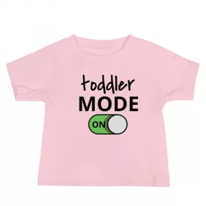 Toddler Mode On Baby Jersey Short Sleeve Tee Toddler Mode On Baby Jersey Short Sleeve Tee