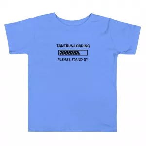Tantrum Loading Toddler Short Sleeve Tee