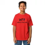 WTF Youth classic tee WTF Youth classic tee