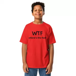 WTF Youth classic tee WTF Youth classic tee