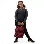 Red Tartan Backpack Red Tartan Backpack